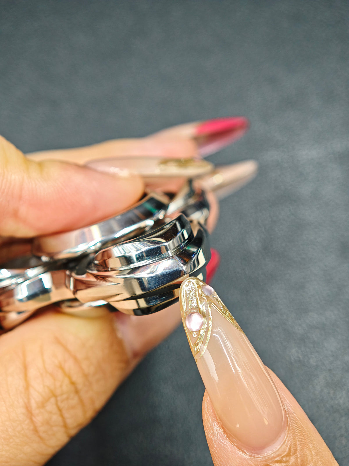 Twin Plume Stainless Steel Polished