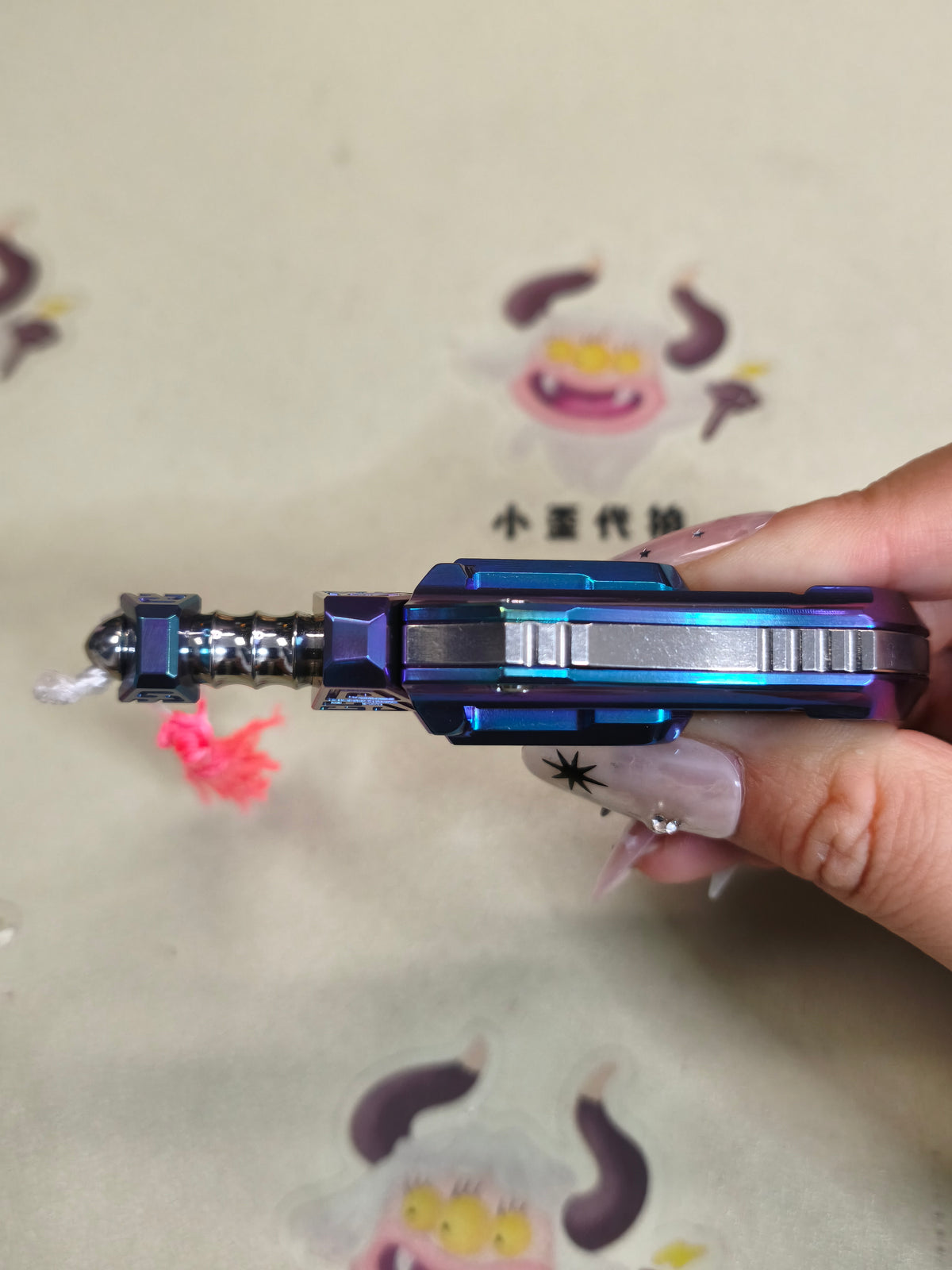 Taia Sword Zirconium Oil Slick