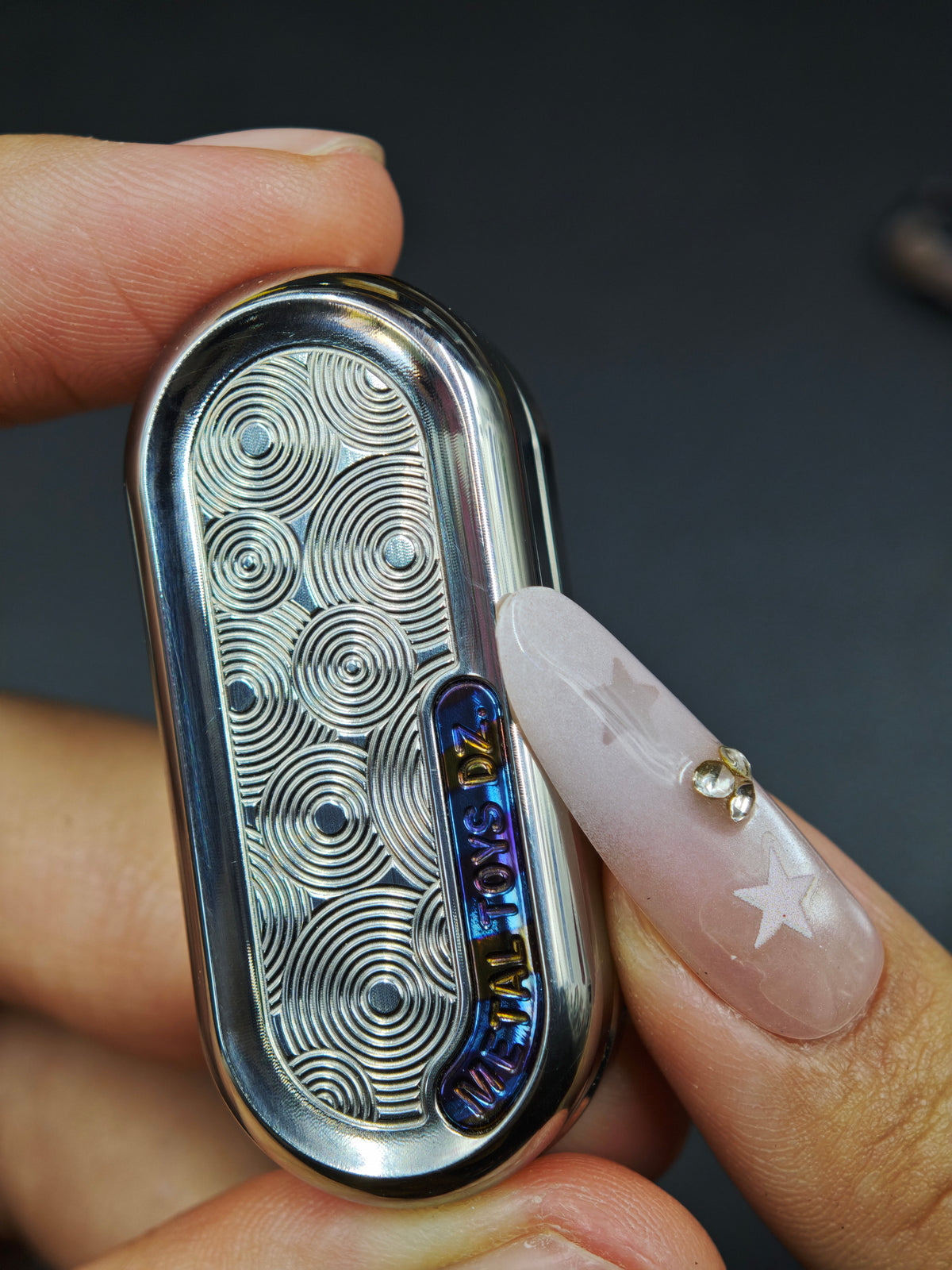 Top B Rain Titanium Polished