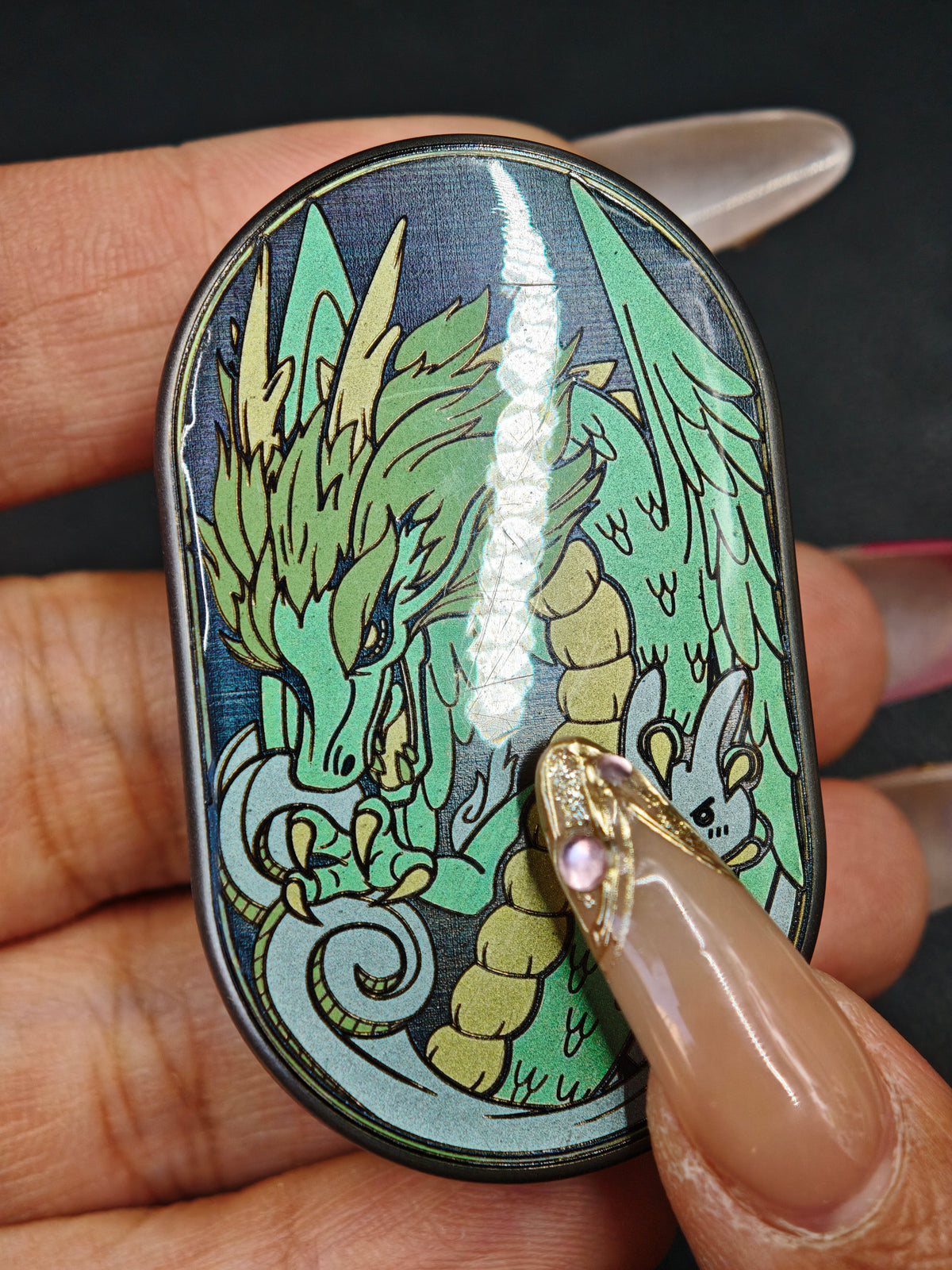 Dragon Rhythm Titanium Resin-Sealed