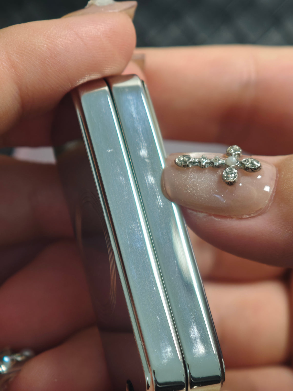 Sugar Cube Stainless Steel Polished
