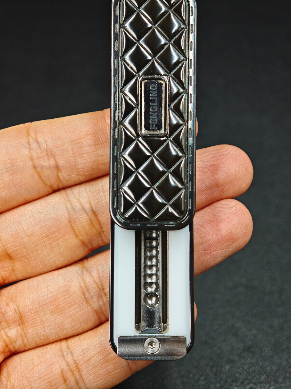 Feng Ling Zirconium Color-Anodized Polished