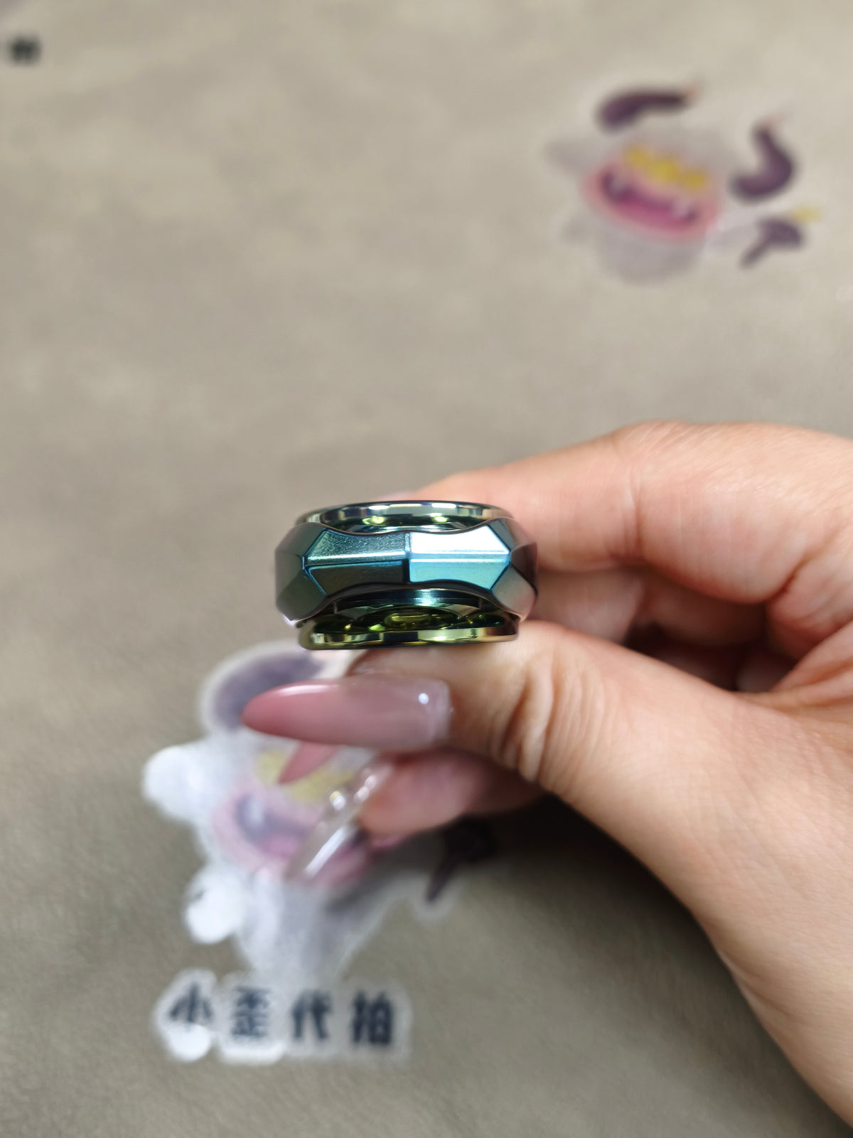 Star Gate Tungsten Color-Anodized
