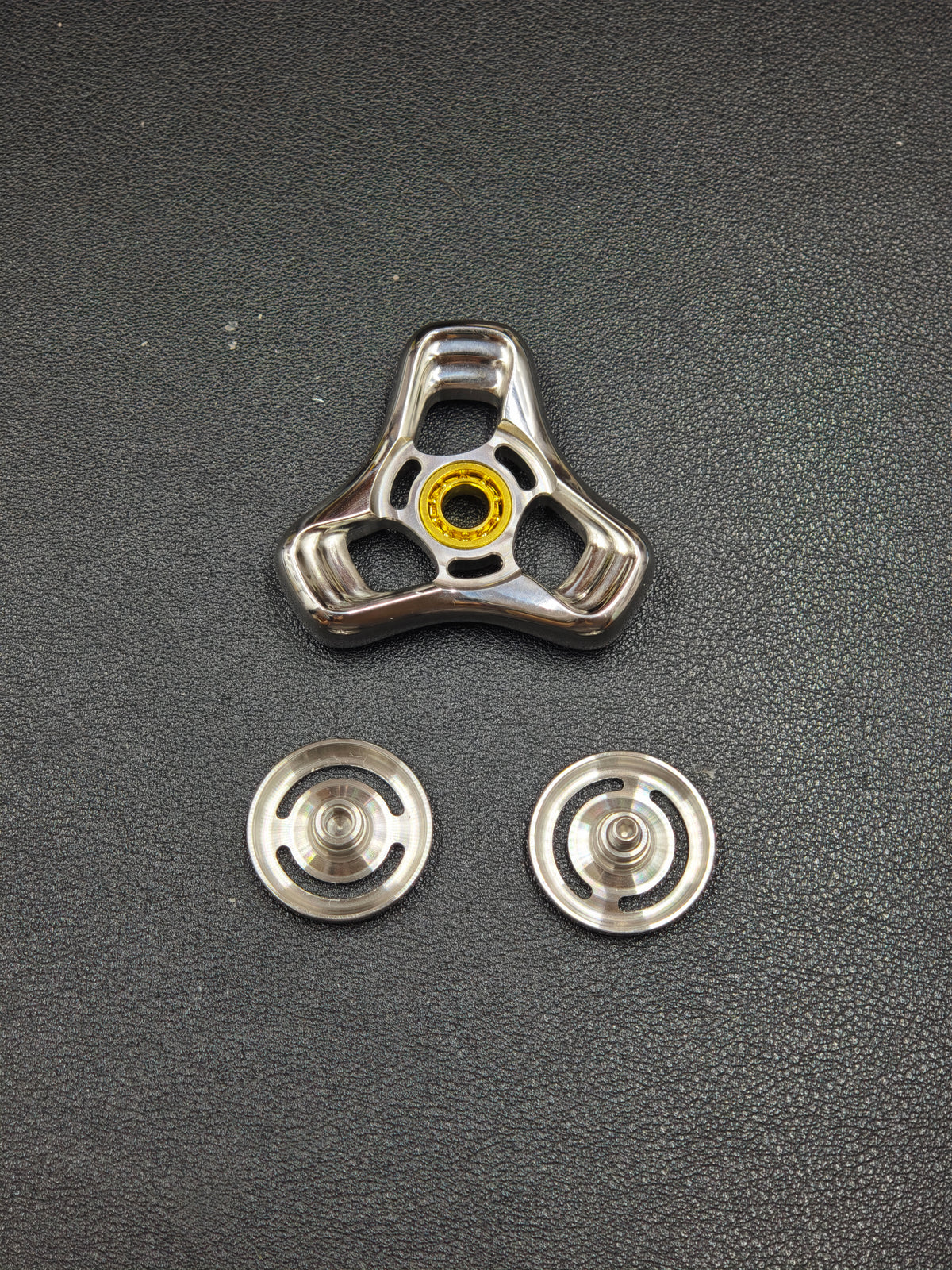 Folding Leaf Mini Stainless Steel Polished