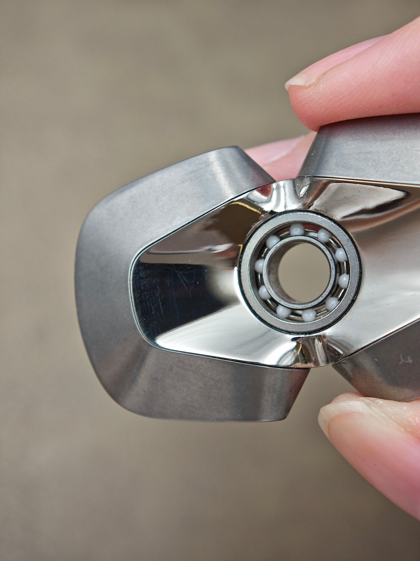 Lentic Stainless Steel Titanium