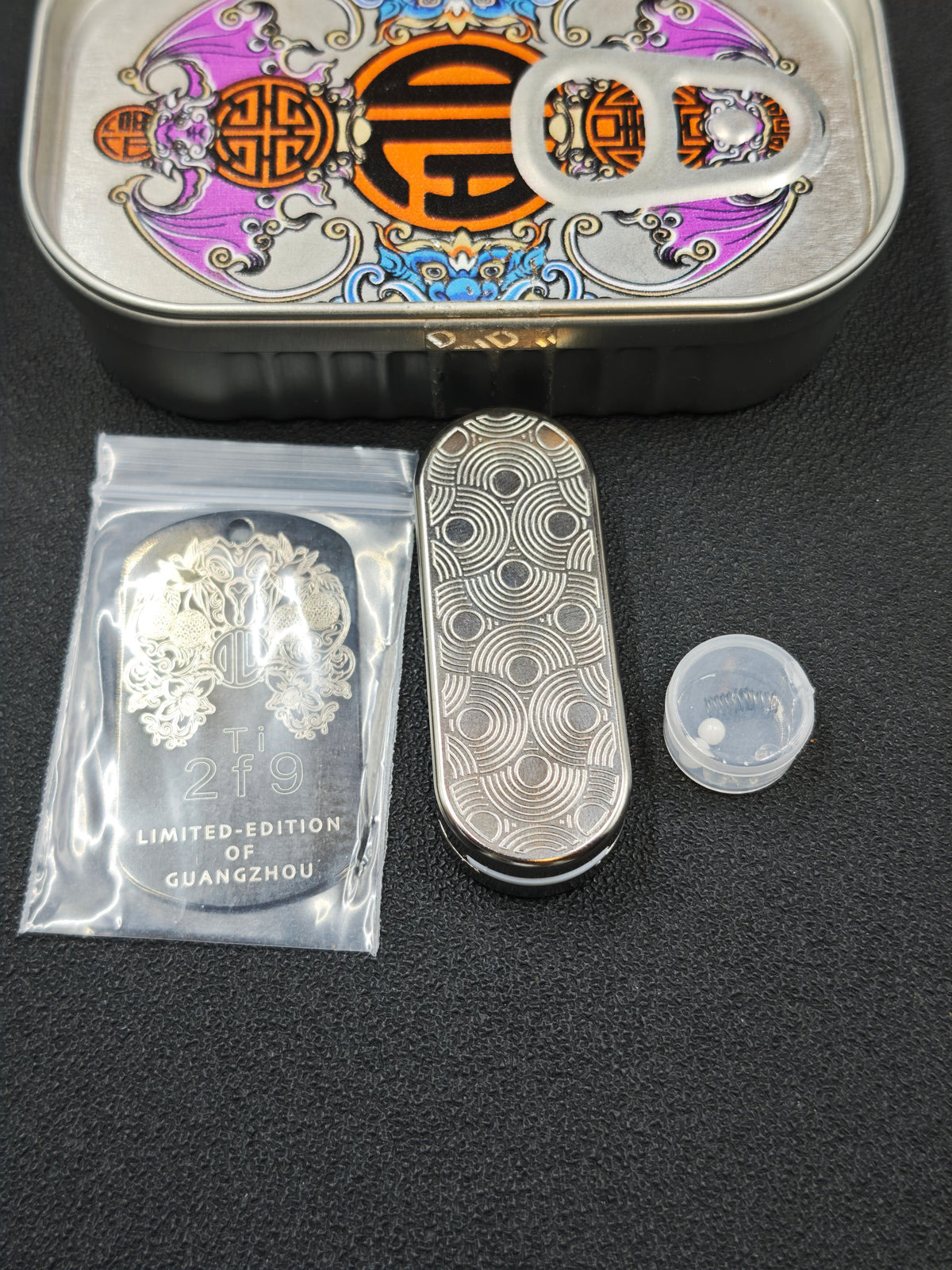 Ming Yin Titanium Stonewashed