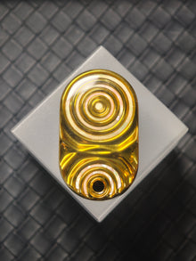 Ripple 2.0 Stainless Steel Gold Plated Engraved