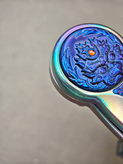Demon Subduing Toga Tangcao Pattern Titanium
