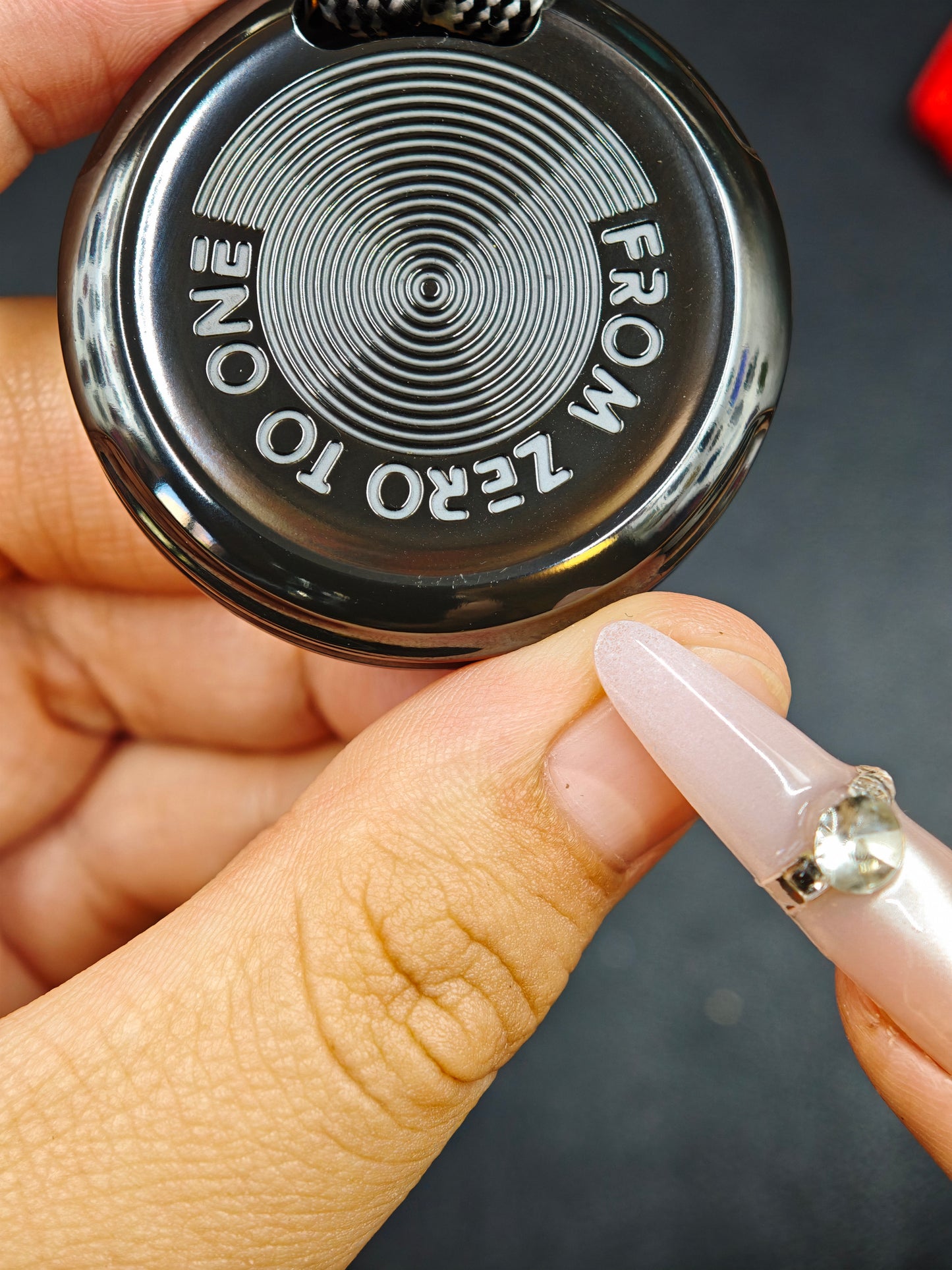 Time Badge Zirconium