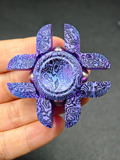 XO Titanium Color-Anodized Engraved