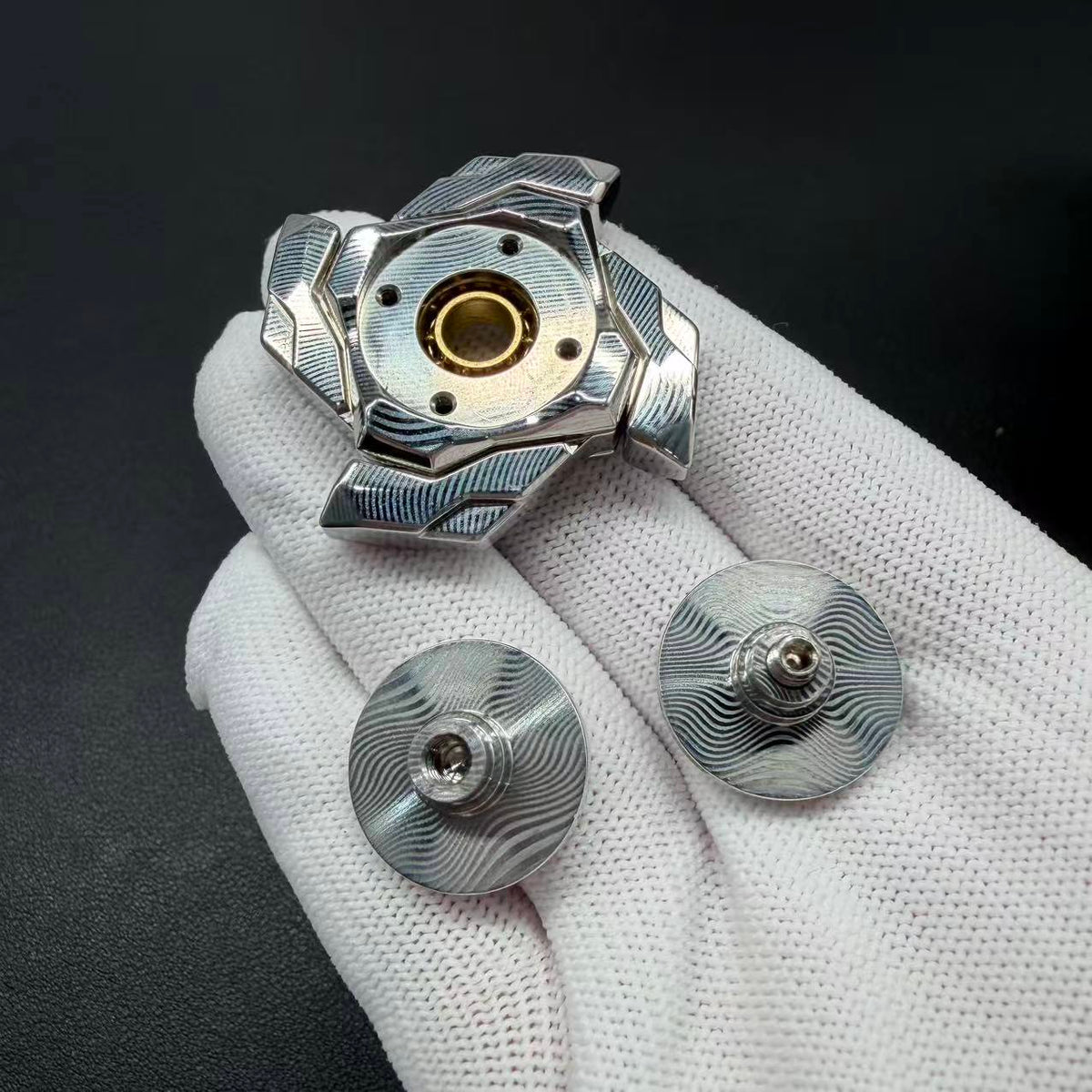 Haze Shell Opening Damasteel