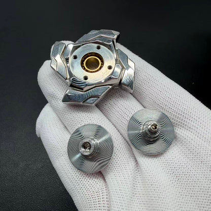 Haze Shell Opening Damasteel