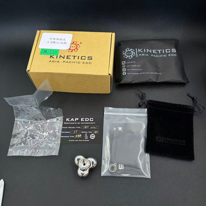Three-Leaf Cell Stainless Steel Polished