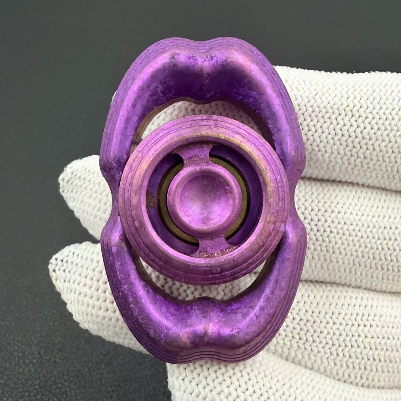 Obsidian Crystalized Crystallized Titanium Color-Anodized