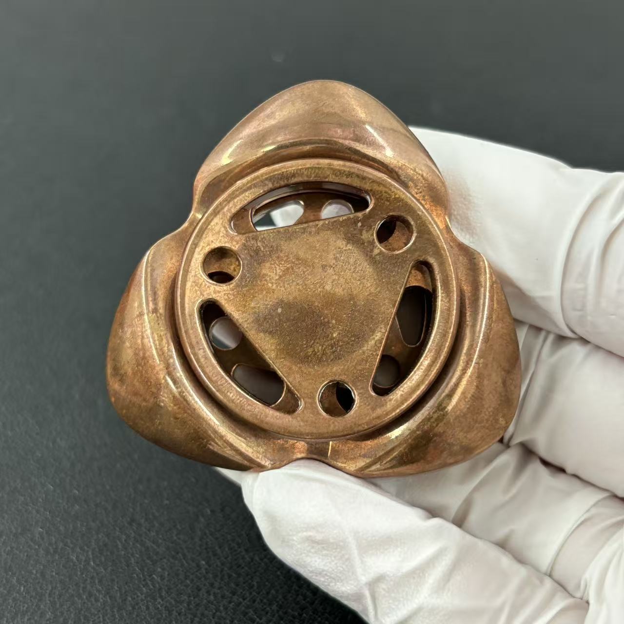 Herring Bearing Cap Copper Polished