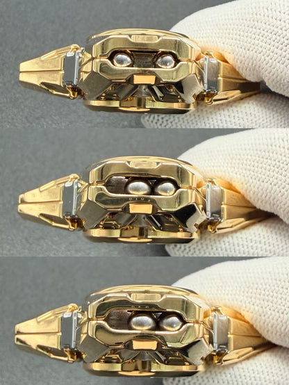 God of Time Stainless Steel Gold Plated