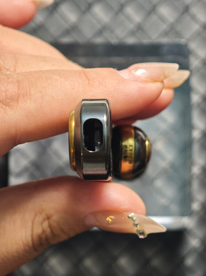Cyber Ball Zirconium Brass