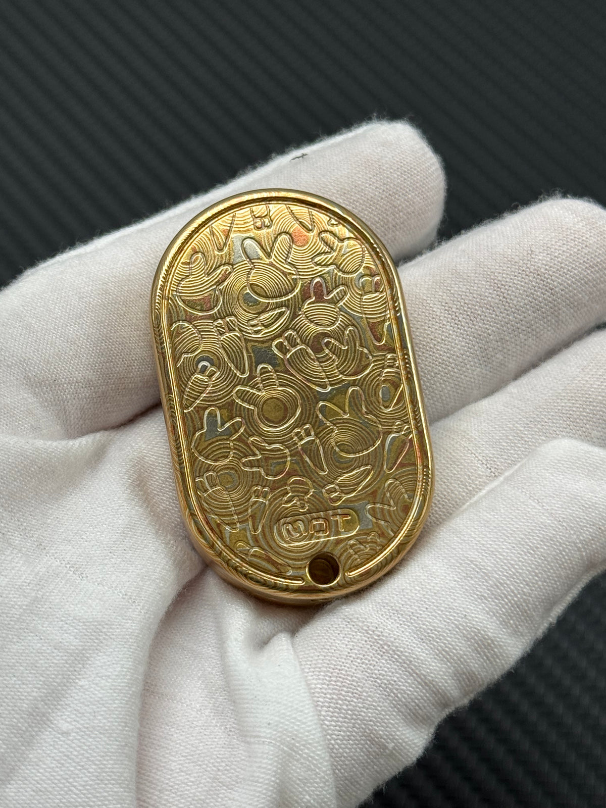 MIX Mokume Etched Polished