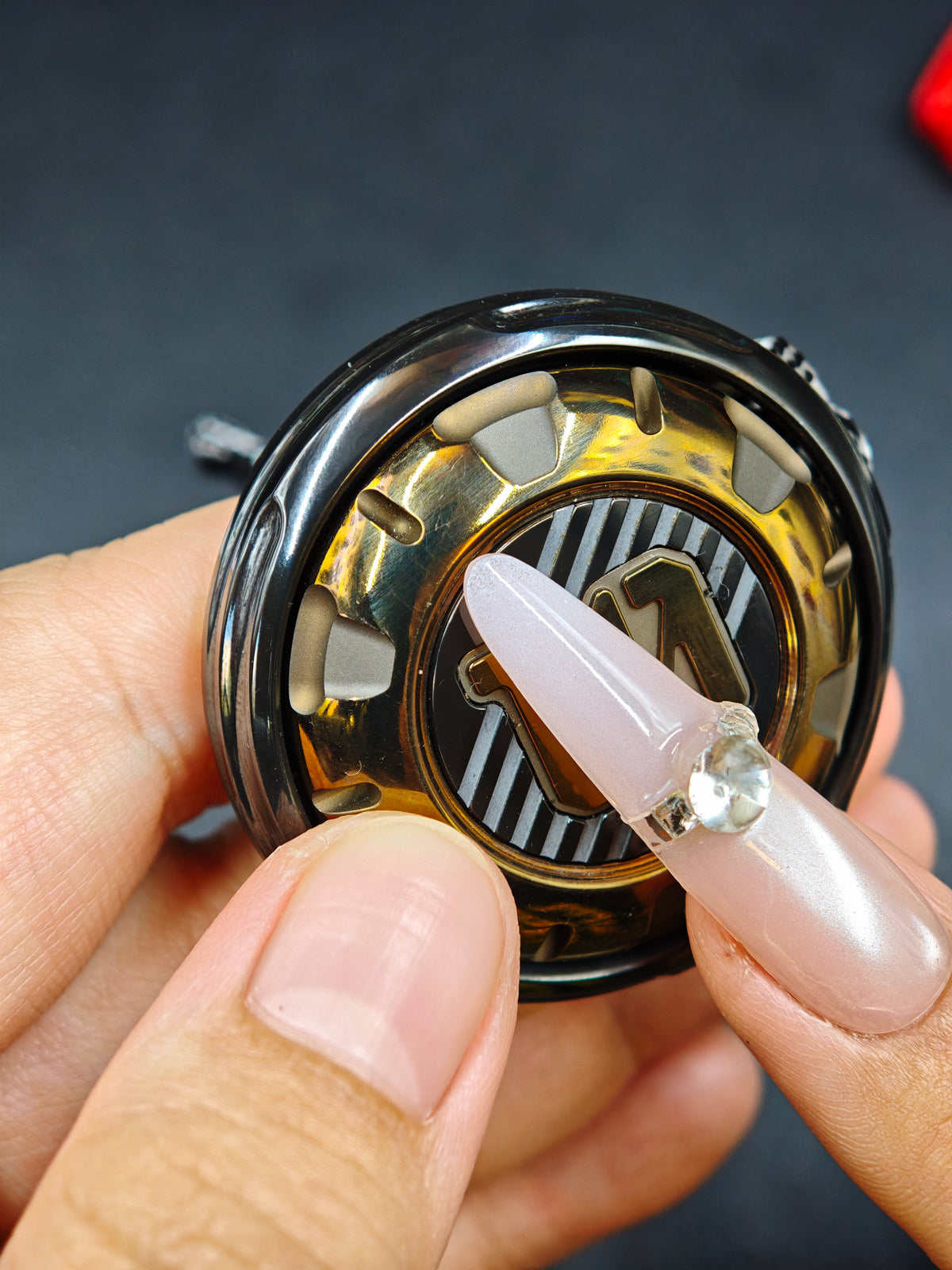 Time Badge Zirconium