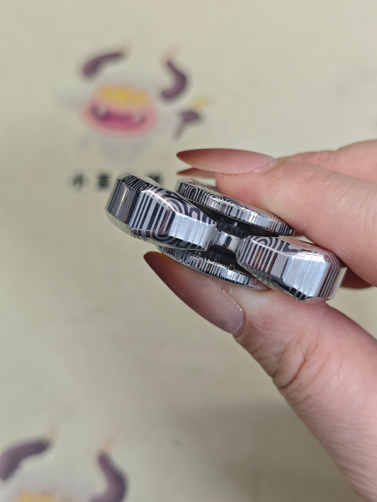 Whisper Duo Damasteel