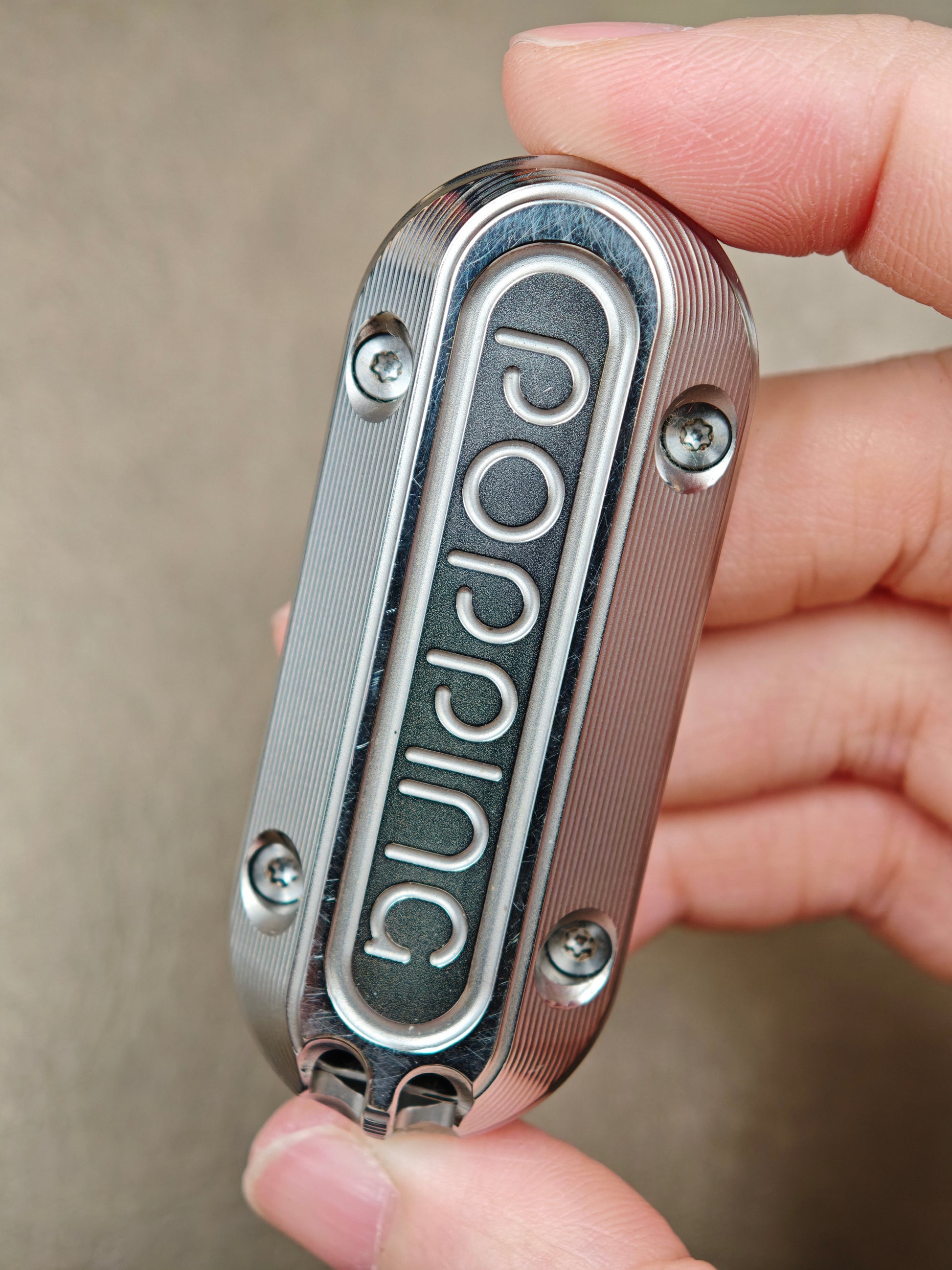 Popping Stainless Steel