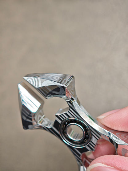 Scorpio Bearing Cap Damasteel