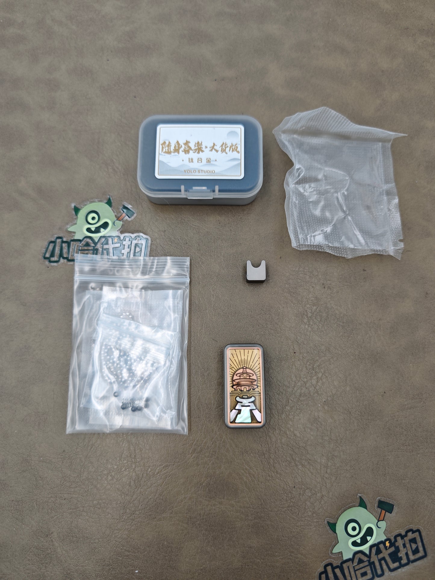 Joyful Titanium Resin-Sealed