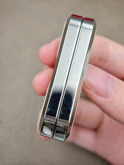 Pipa Plate Titanium Polished