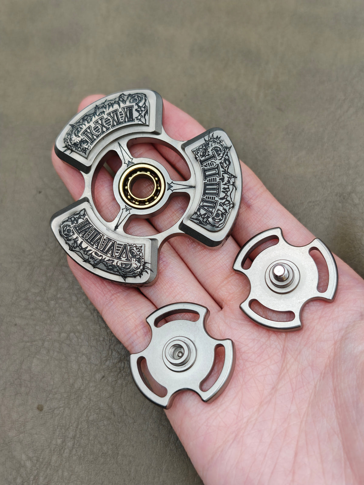 Source Titanium Engraved