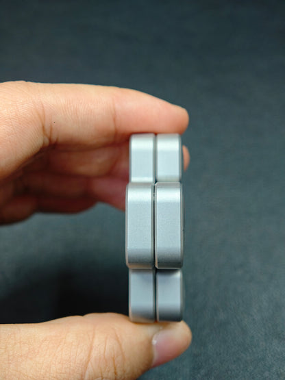 "+" Stainless Steel Resin-Sealed