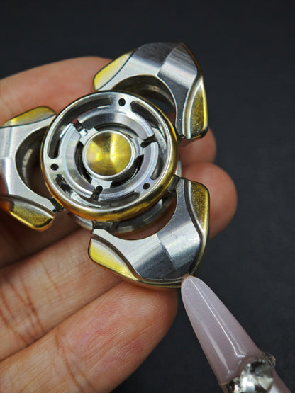 Toothless Mini Pearl White Stainless Steel