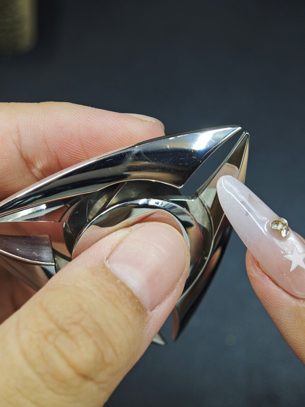 Pinwheel Stainless Steel Polished
