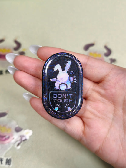 Grumpy Rabbit Rhythm Zircuti Resin-Sealed