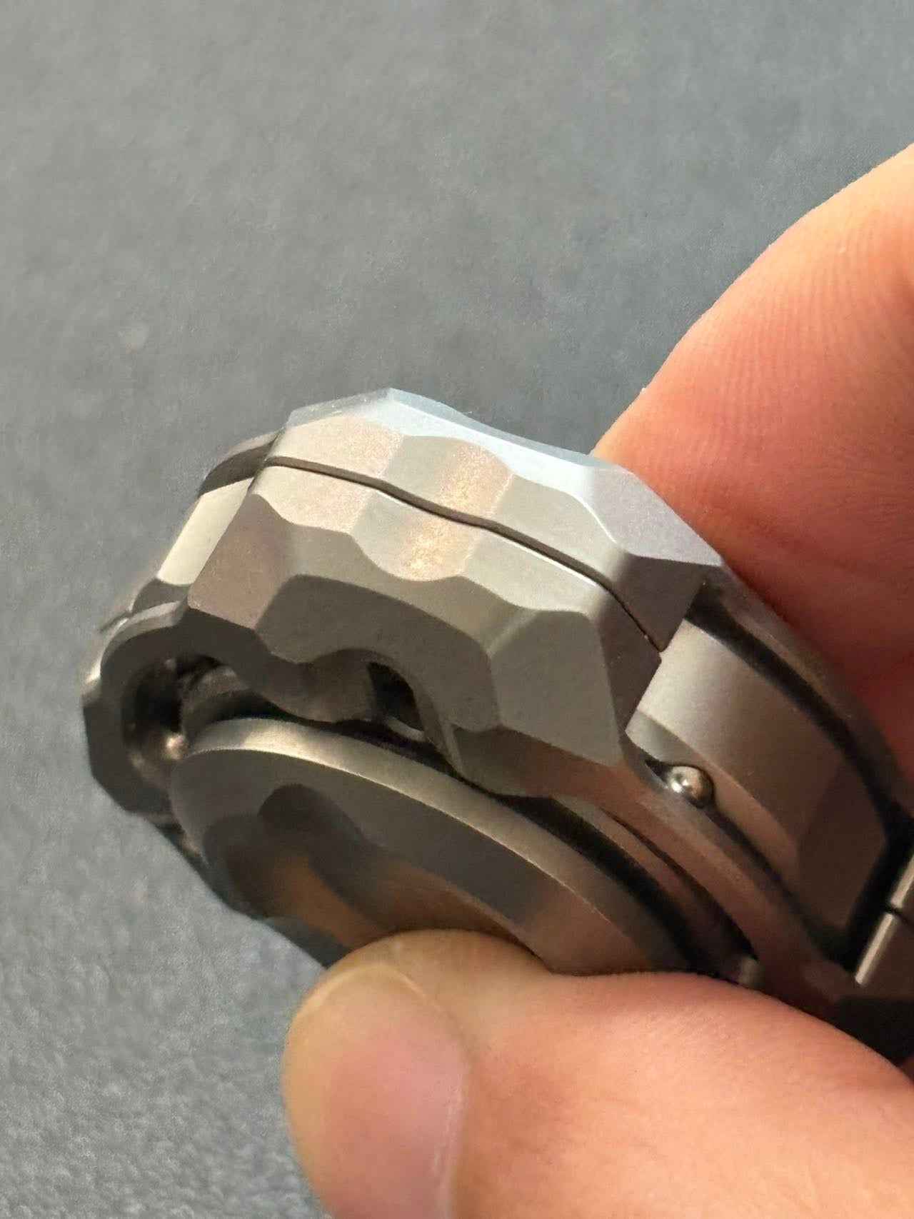 Mortise and Tenon Titanium Stainless Steel