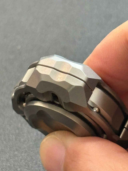 Mortise and Tenon Titanium Stainless Steel