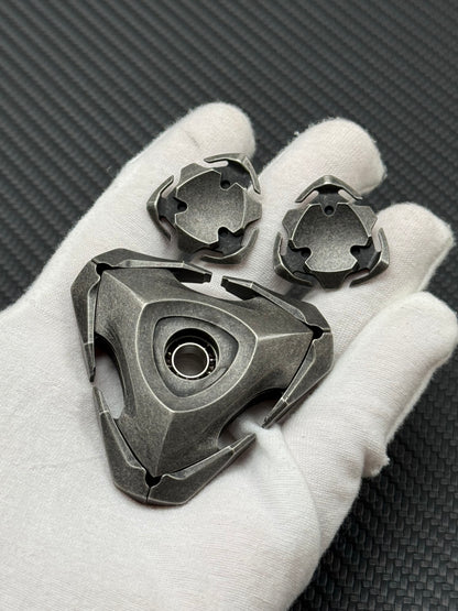 Blade Stainless Steel Stonewashed Distressed