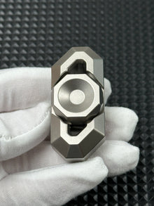 Crystal Twin Leaf Titanium