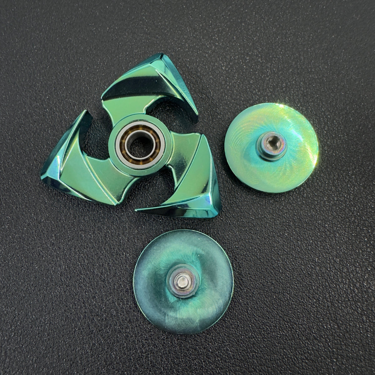 Spin Blade Zirconium Oil Slick