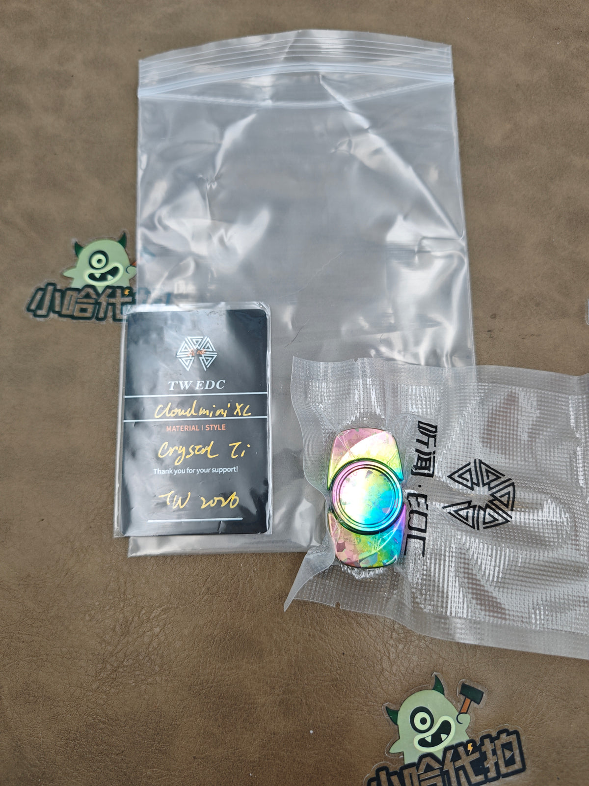 Premium Exquisite Cloud Crystallized Titanium