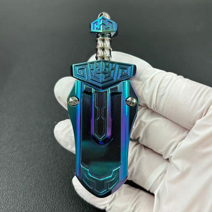 Taia Sword Zirconium Oil Slick