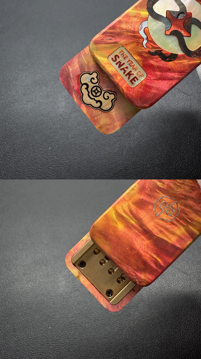 Fortune Serpent Stabilized wood