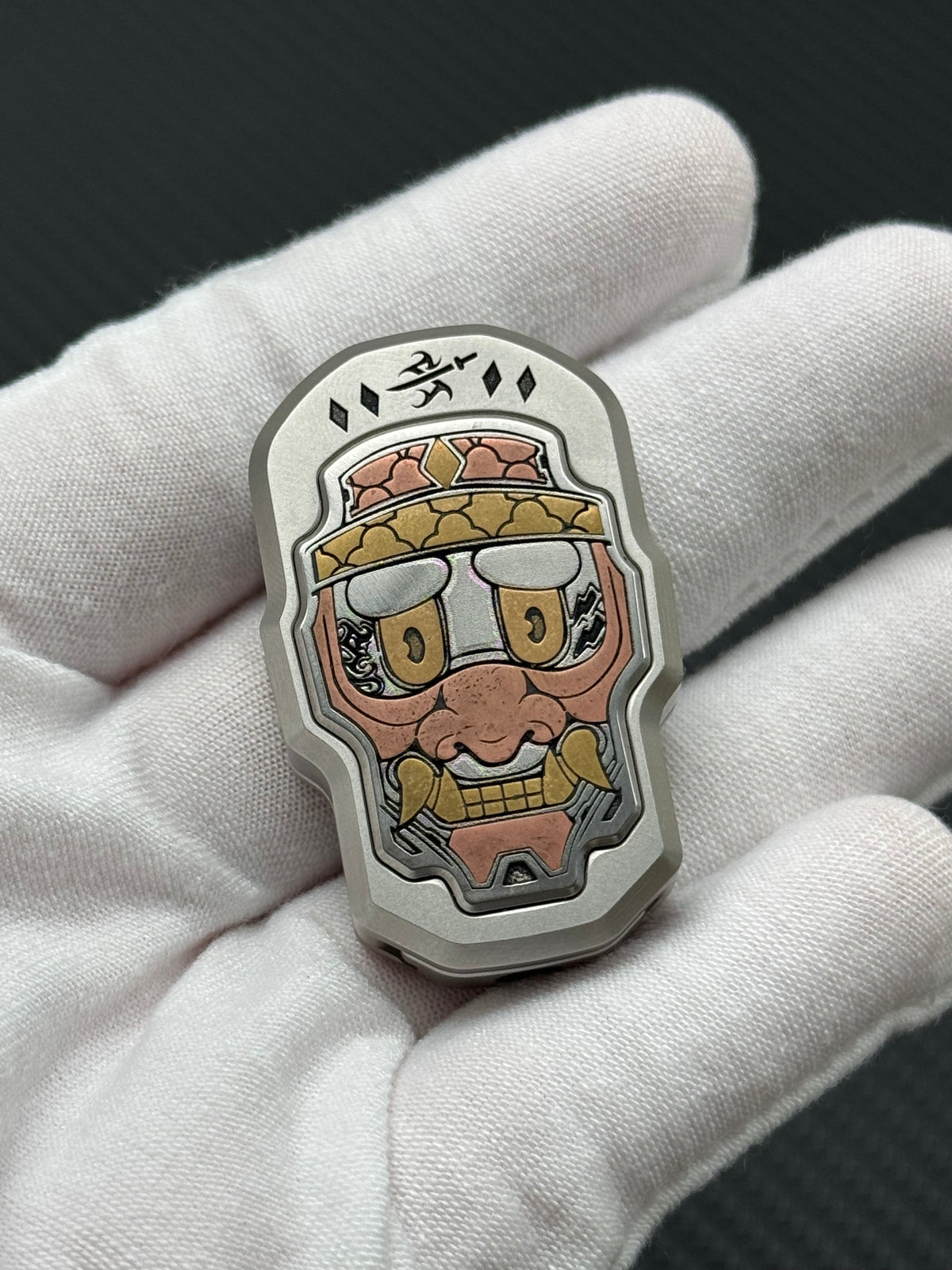 ALPHA S Stainless Steel Engraved