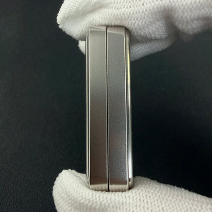 Guilloch Stainless Steel Titanium