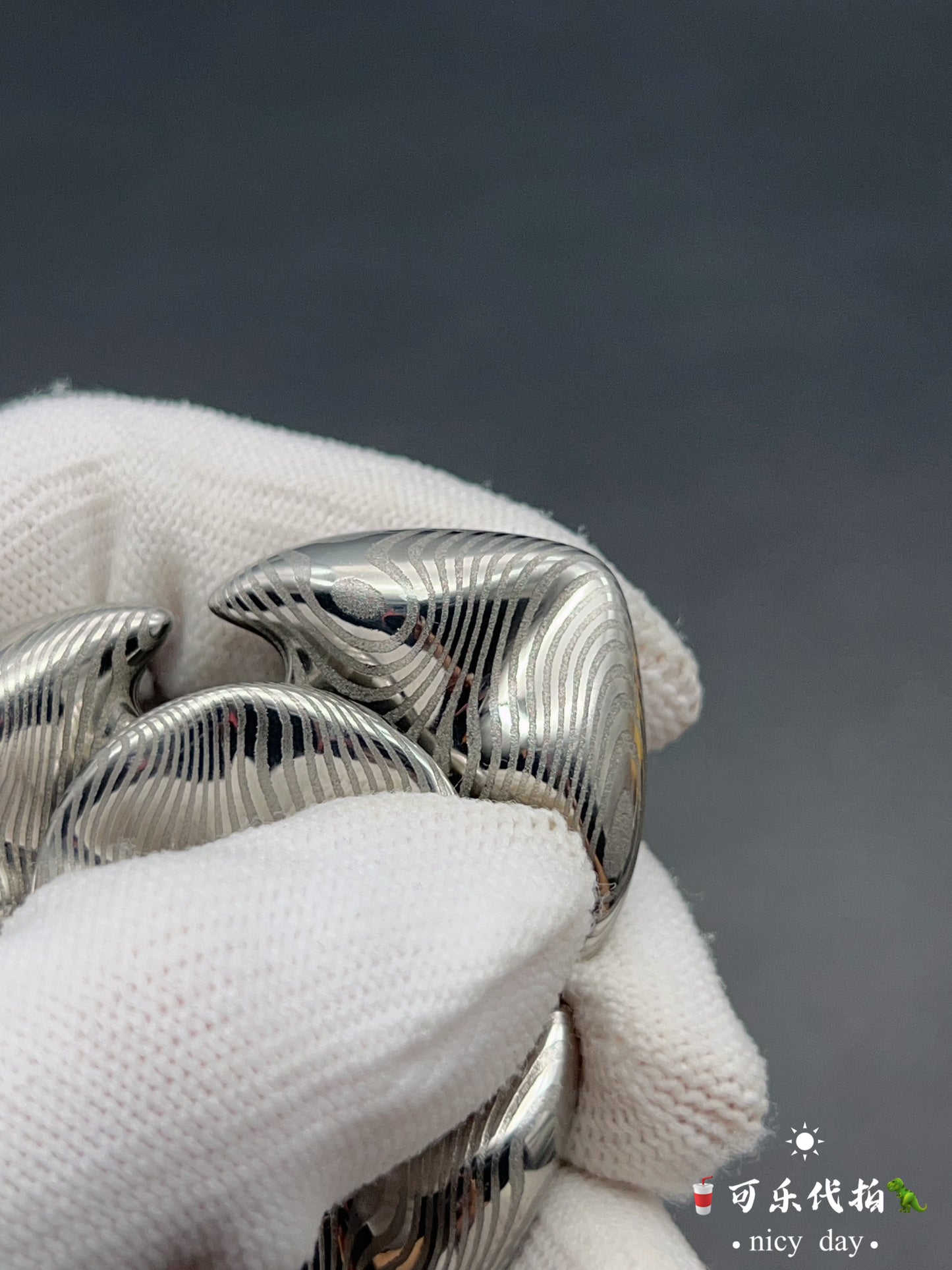 Fat Squid Damasteel