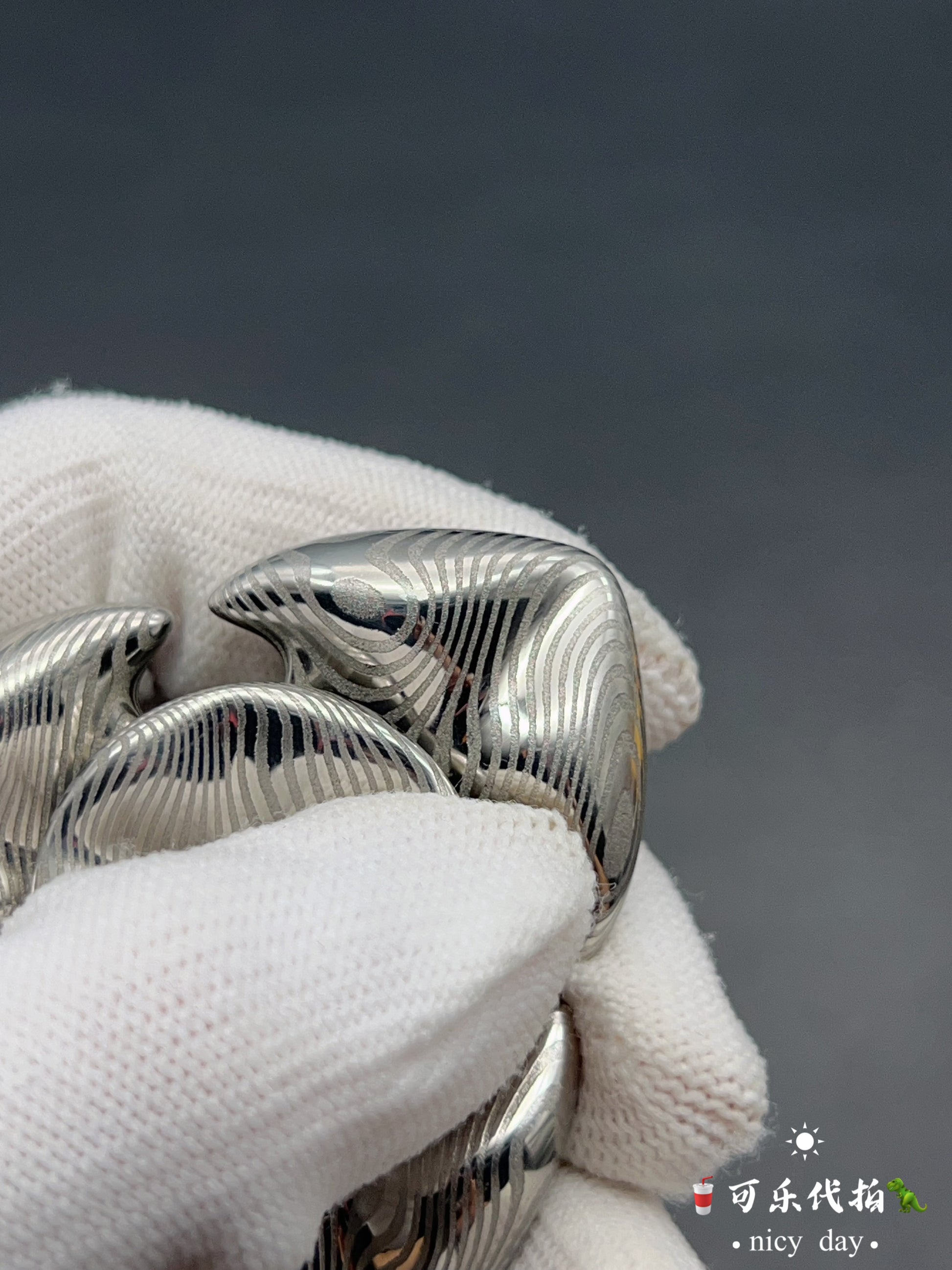 Fat Squid Damasteel
