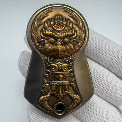 Demon Subduing Toga Tangcao Pattern Titanium