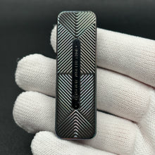 Tita Zirconium Color-Anodized Engraved Polished