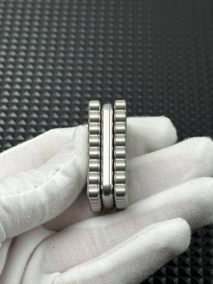 Biscuit Stainless Steel Stonewashed Blasted