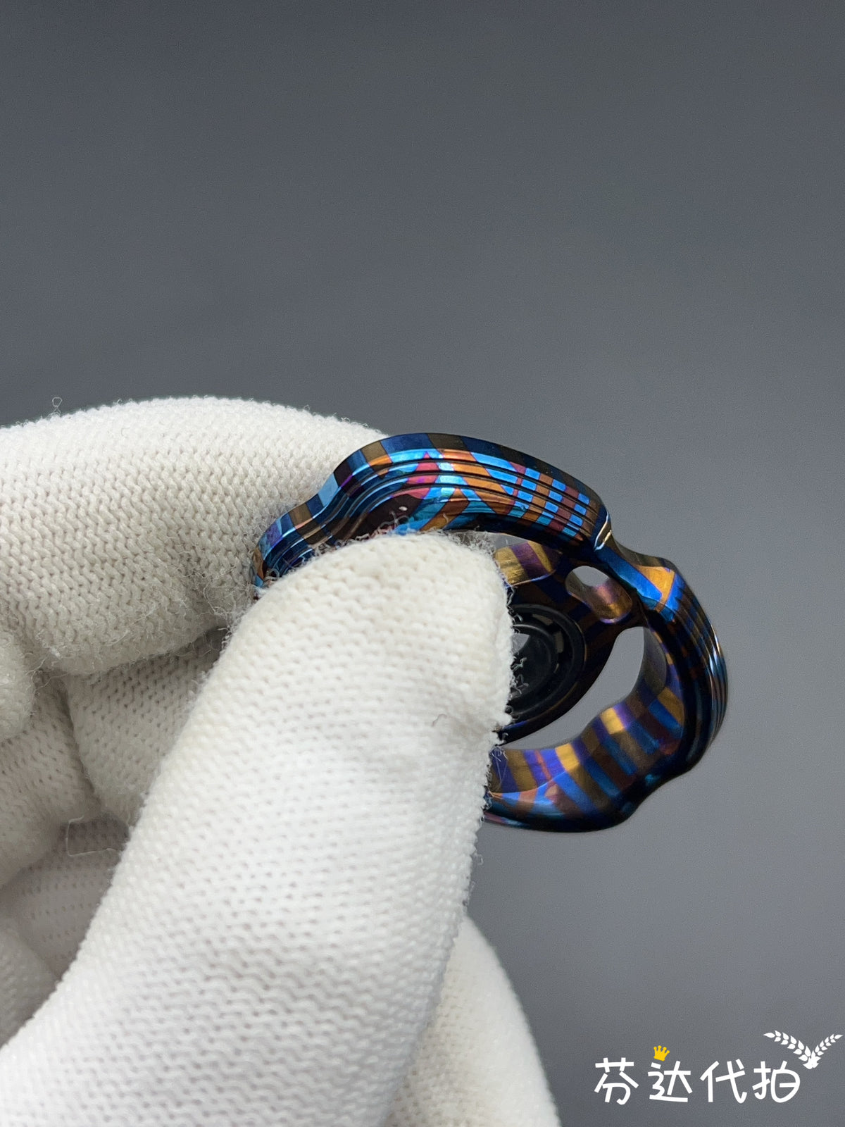 Obsidian Crystalized MINI Titanium Zircuti Mokuti