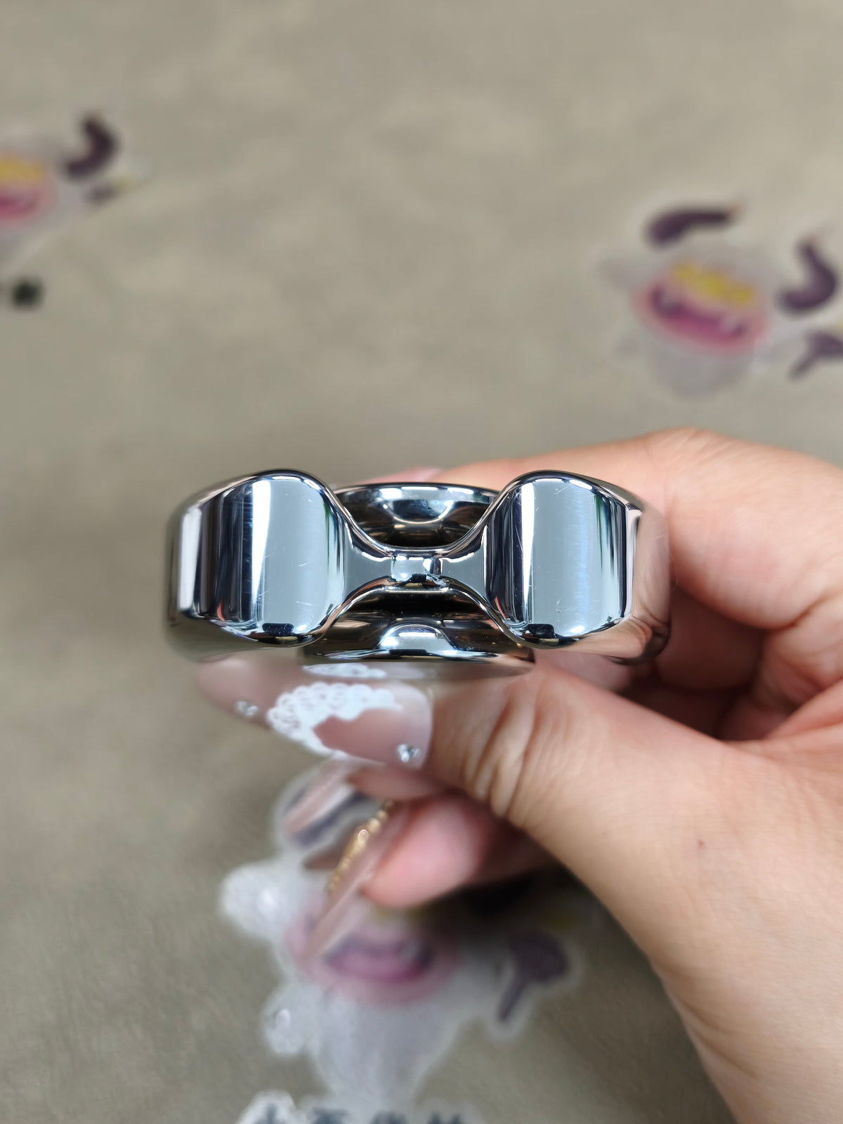 Three-Leaf Horizon Stainless Steel Polished